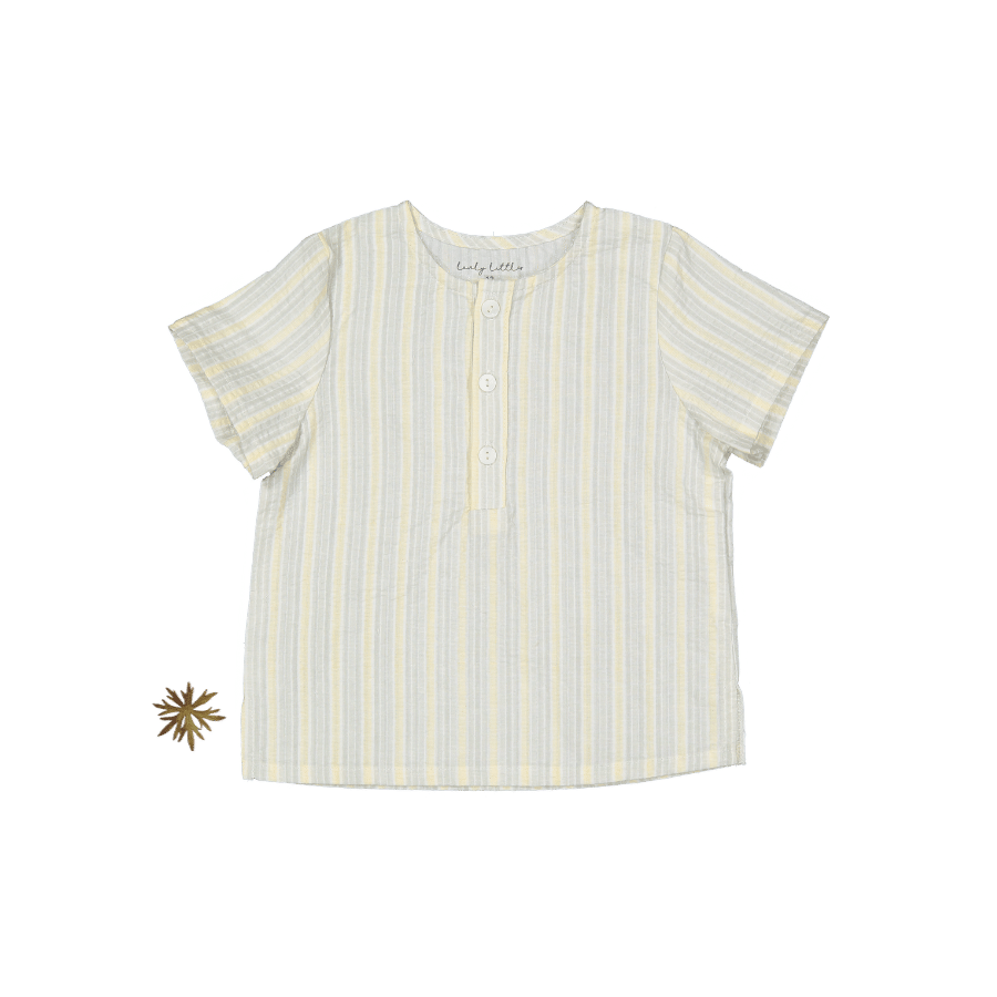 The Woven Tunic Top - Summer Stripe