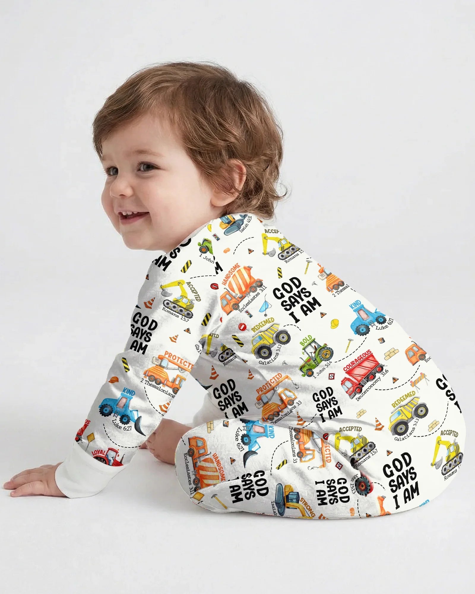 God Says I Am Boy Bamboo Convertible Zippy