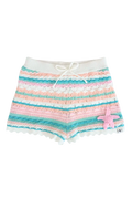 Seashore Stripe Knit Shorts