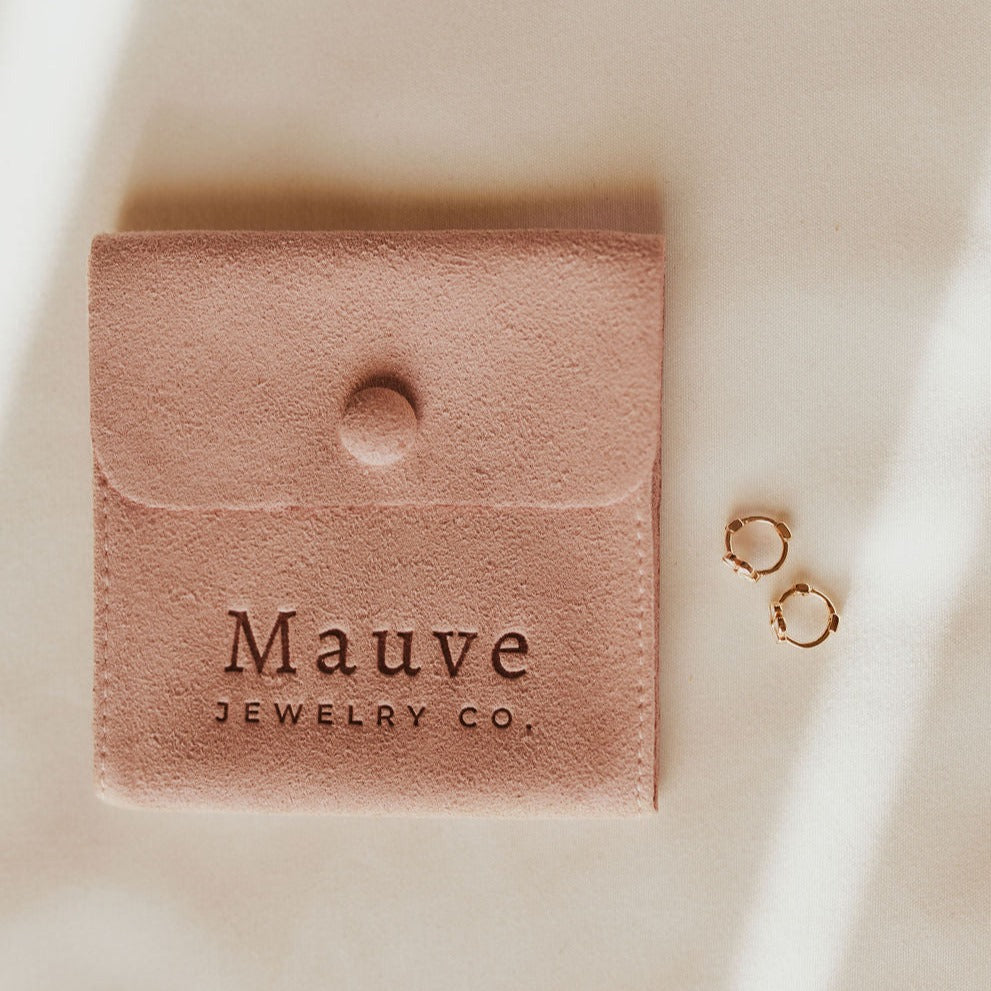 Flower Mini Hoop Earrings