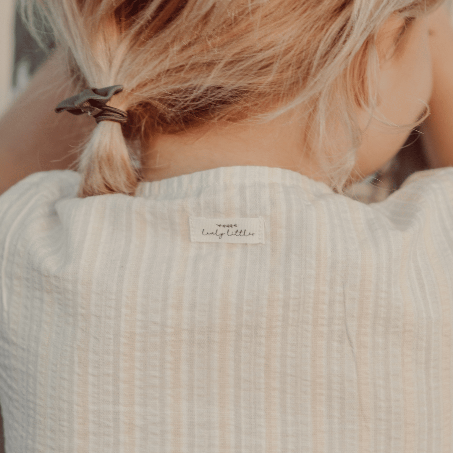 The Woven Tunic Top - Summer Stripe
