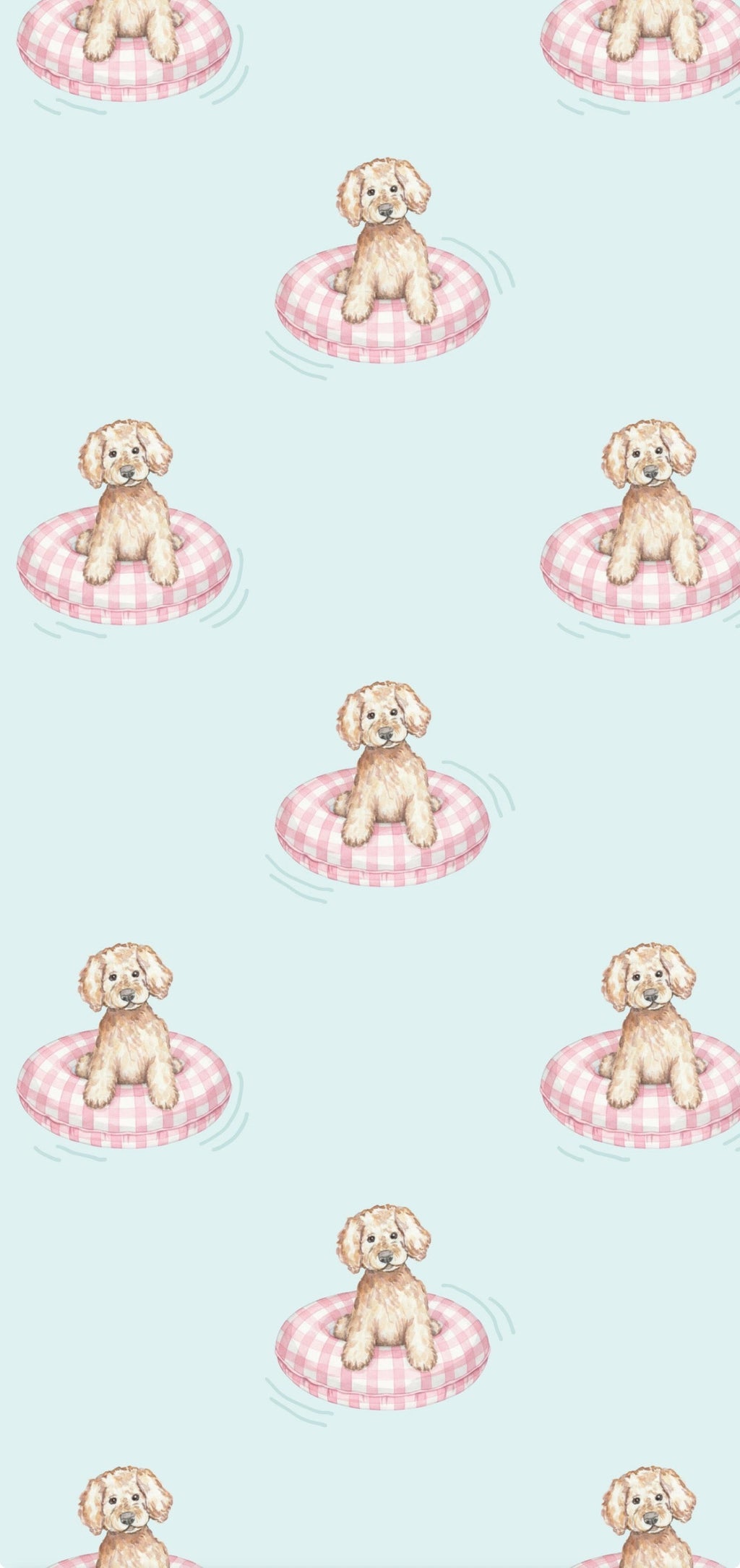 Pink Poolside Pups Comfort Set