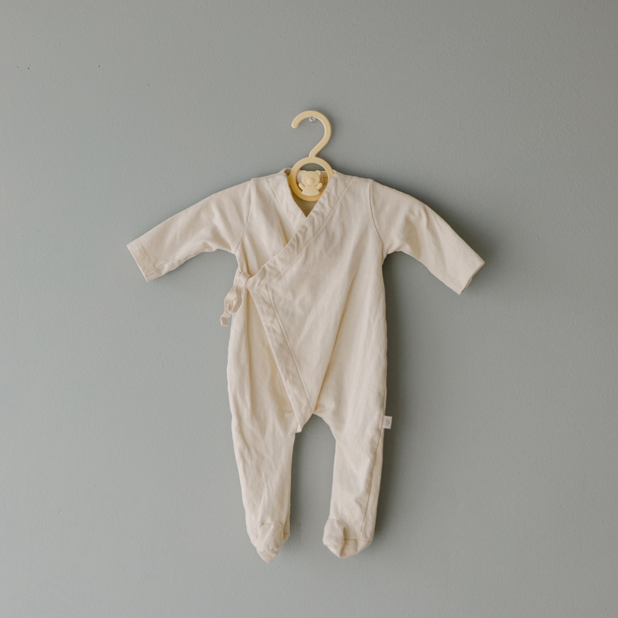 Cotton Footed Kimono  | Natural