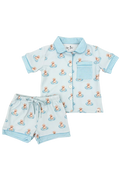 Blue Poolside Pups Comfort Set