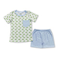 Boys Crocodile Short Set