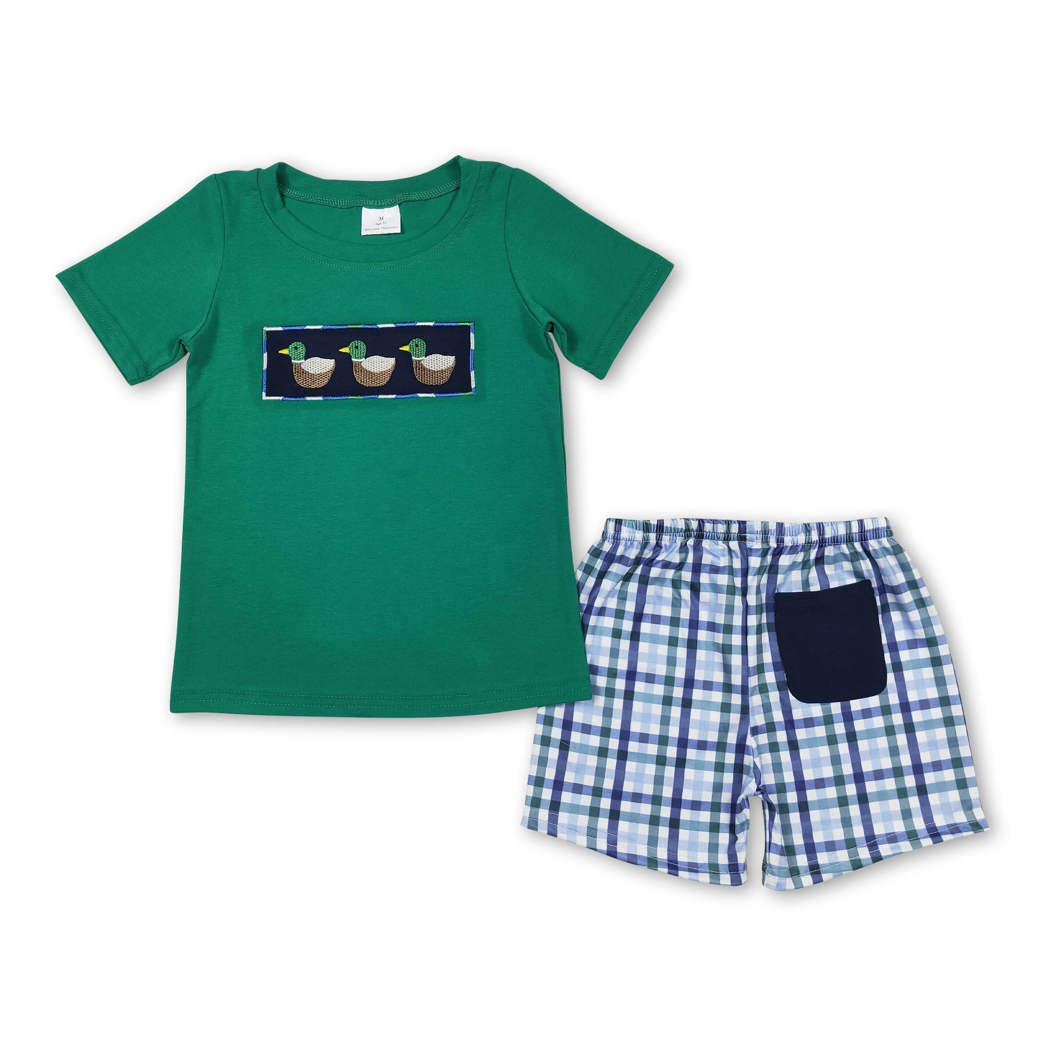 Boys Duck Short Set