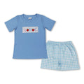 ABC Apple School Boy's Short Set