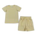 Boys Yellow Short Set