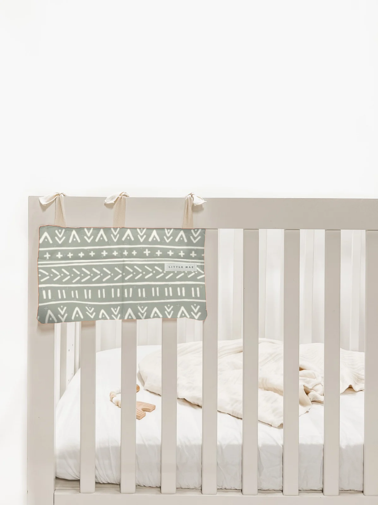 Baby Crib Diaper Caddy Storage Organizer Nursery Room