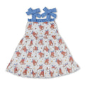 Red, White, and Blue Boots Dress