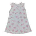 Pink Bow Sleeveless Dress