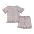 Goose Ruffle Short Set