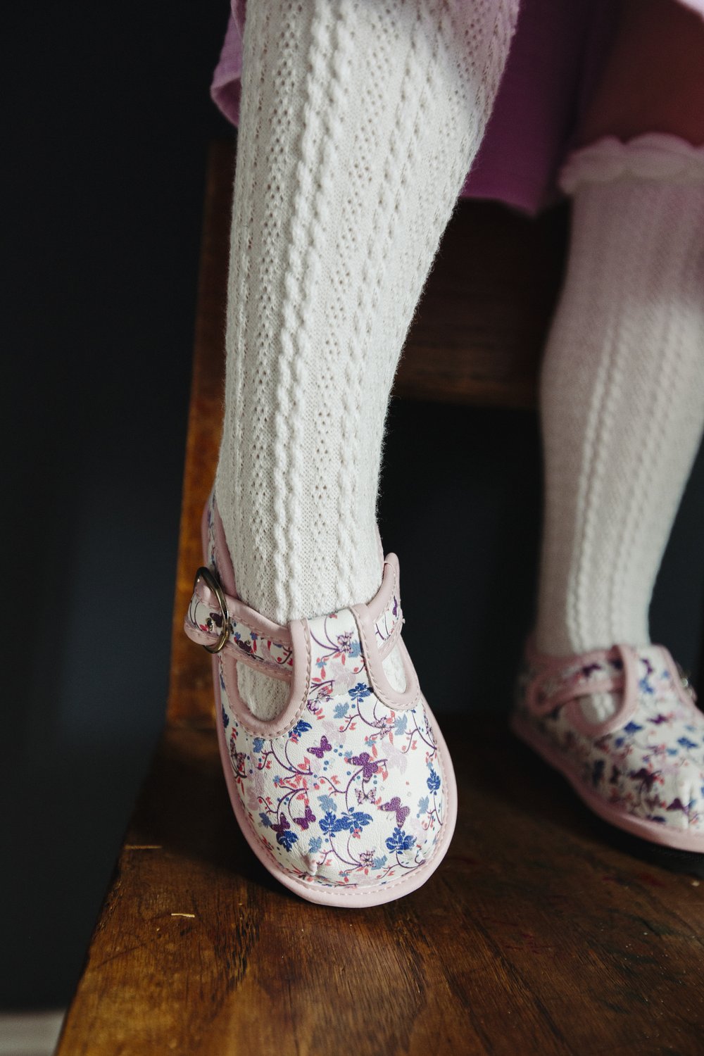 Floral Slip-On Shoes for Girls | Comfortable Everyday Shoes
