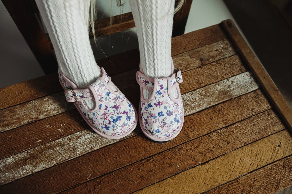 Floral Slip-On Shoes for Girls | Comfortable Everyday Shoes