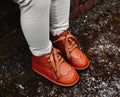 Waterproof Ankle Boots for Kids | Chestnut Color