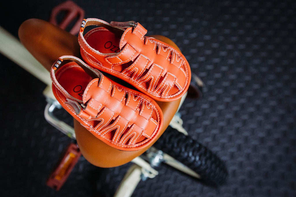 Ozznek Kids’ Closed-Toe Sandal - Flexible Sole | Vintage