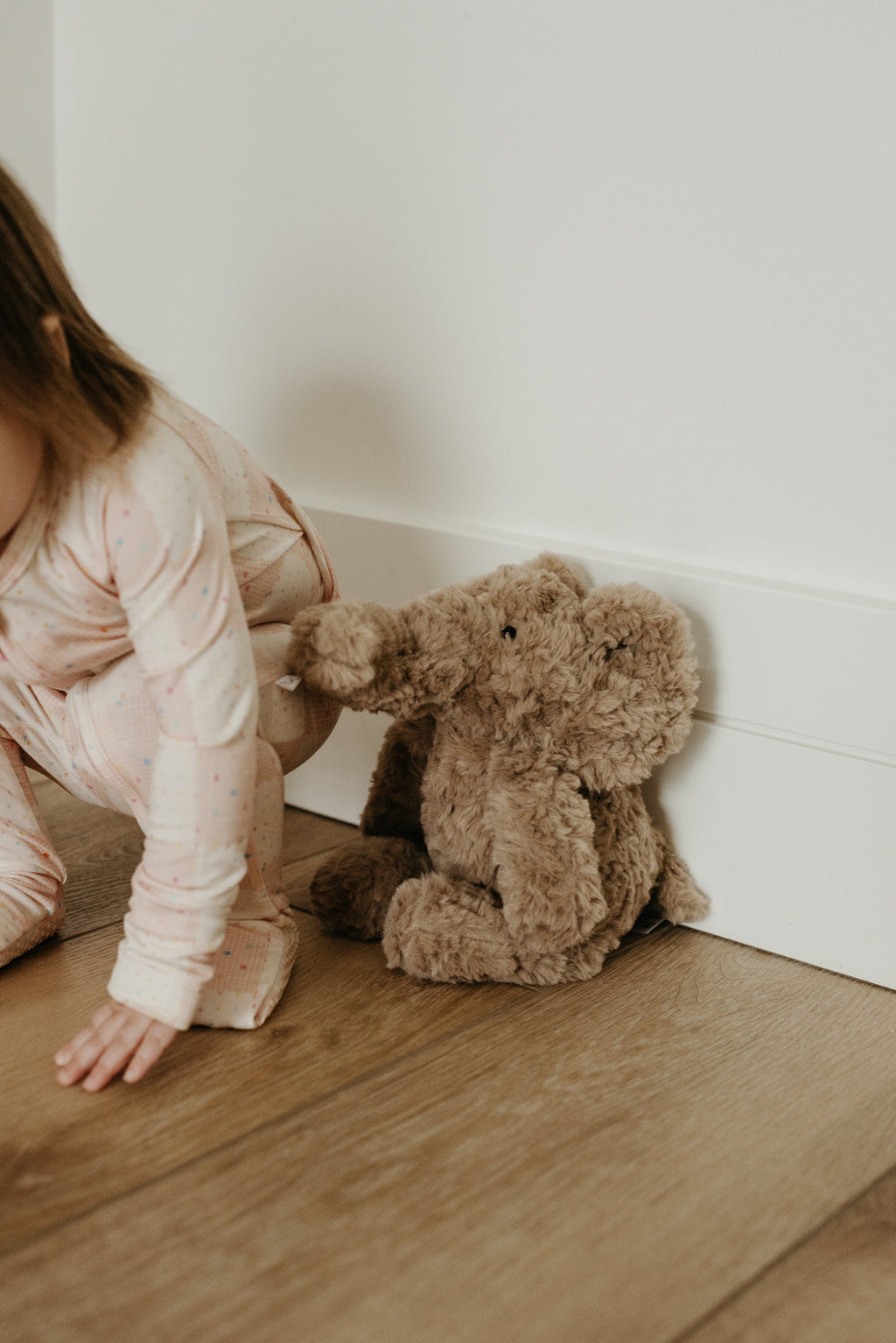 Peek-a-Boo Baby Sleeper Evergreen Checks