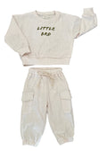 Little Brother Jogger Set | Baby & Toddler Boys Matching Sibling Outfits