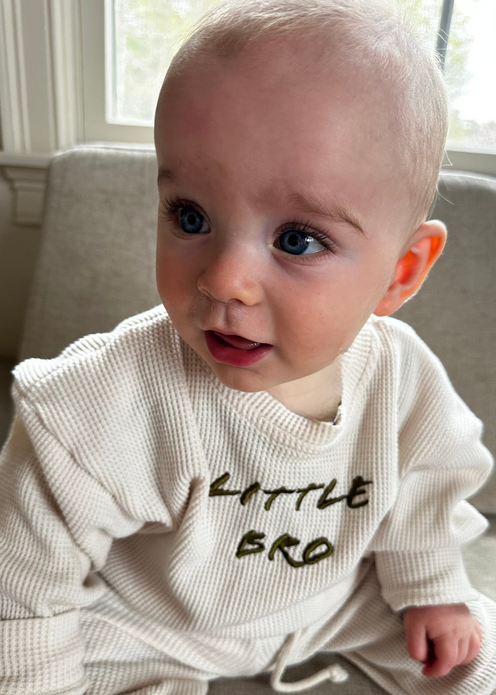 Little Brother Jogger Set | Baby & Toddler Boys Matching Sibling Outfits