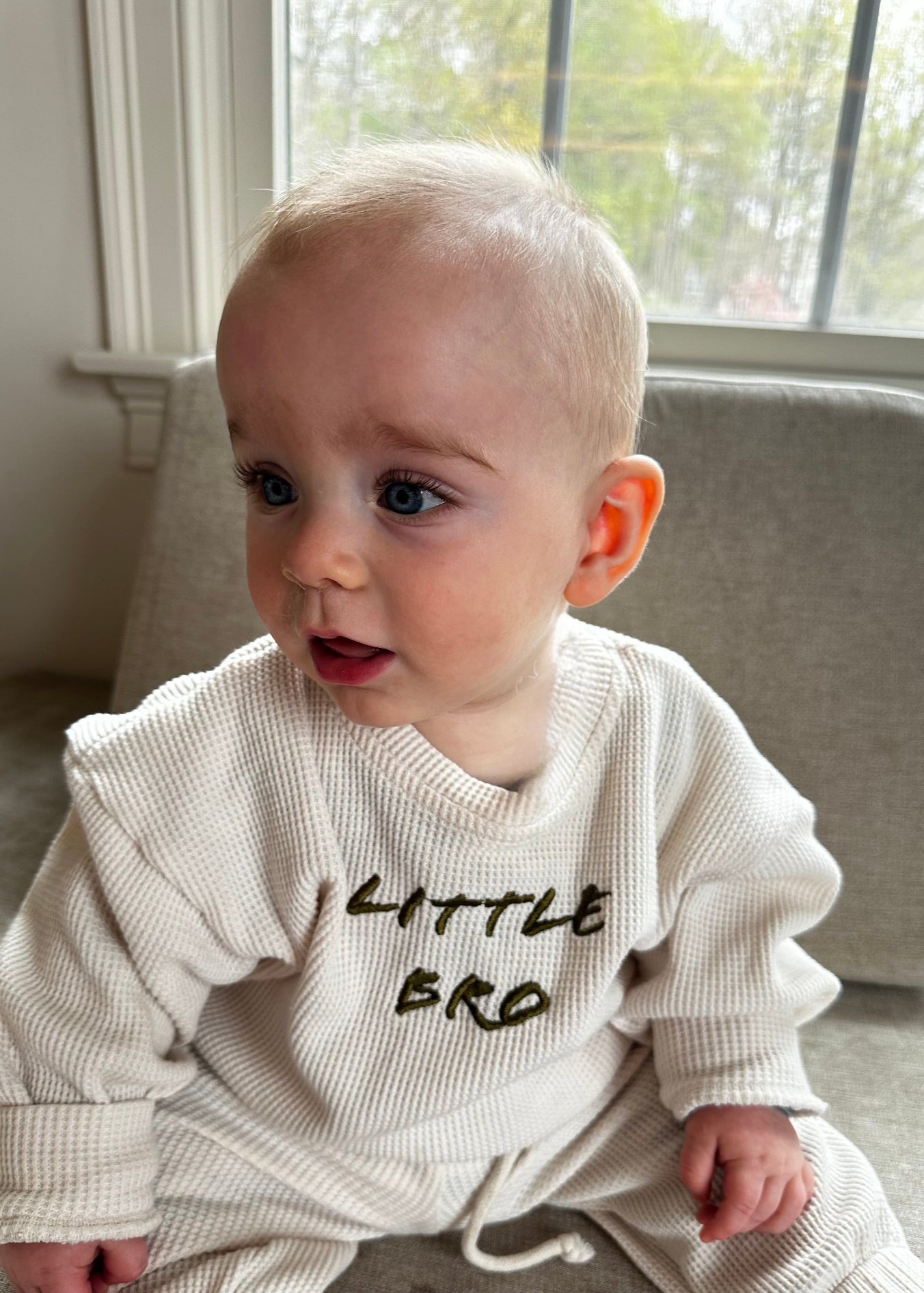 Little Brother Jogger Set | Baby & Toddler Boys Matching Sibling Outfits