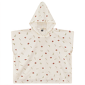 Printed Terry Poncho