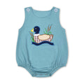 Sleeveless Duck Baby Boy Romper