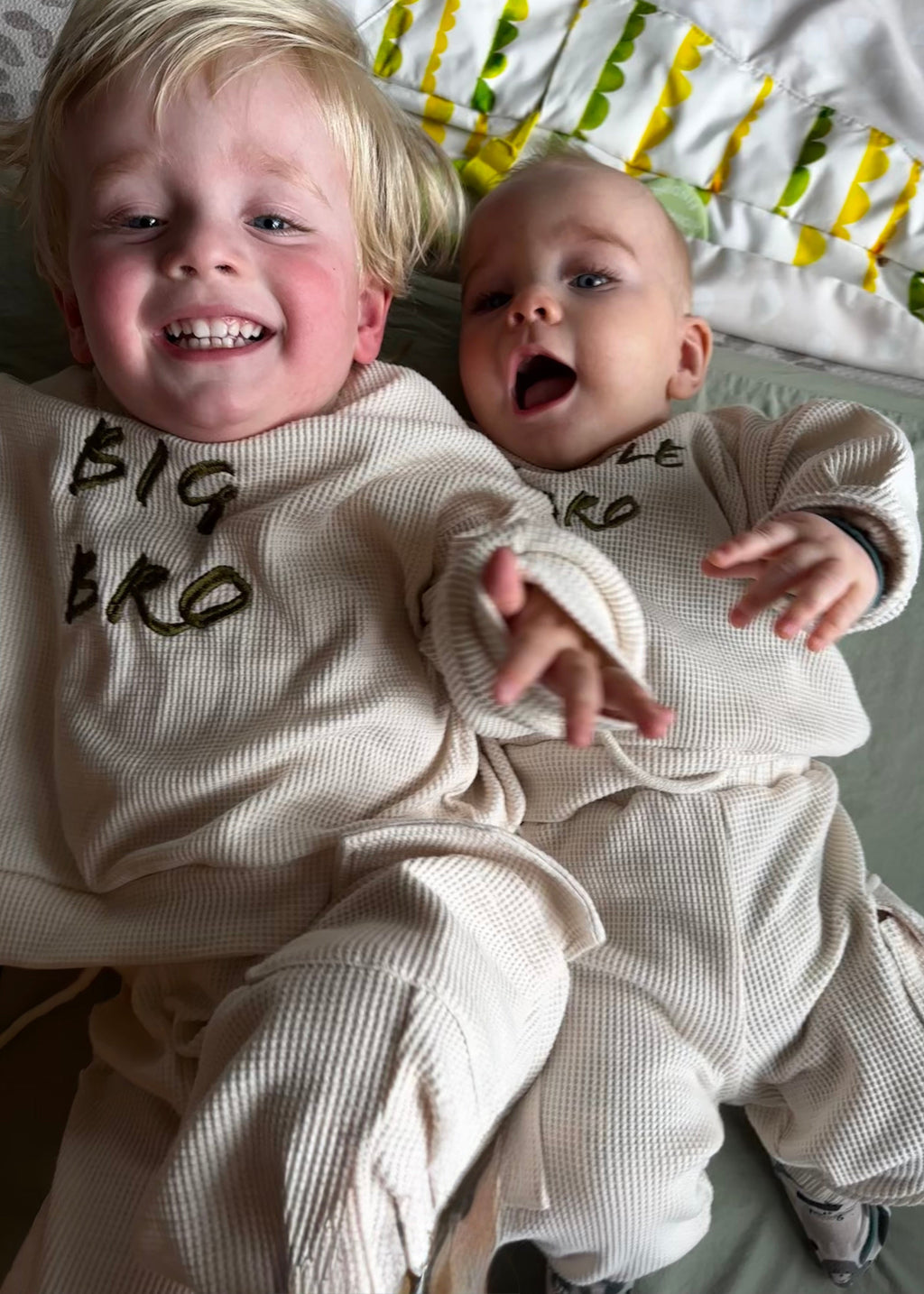Big Brother Jogger Set | Toddler & Boys Matching Sibling Outfits