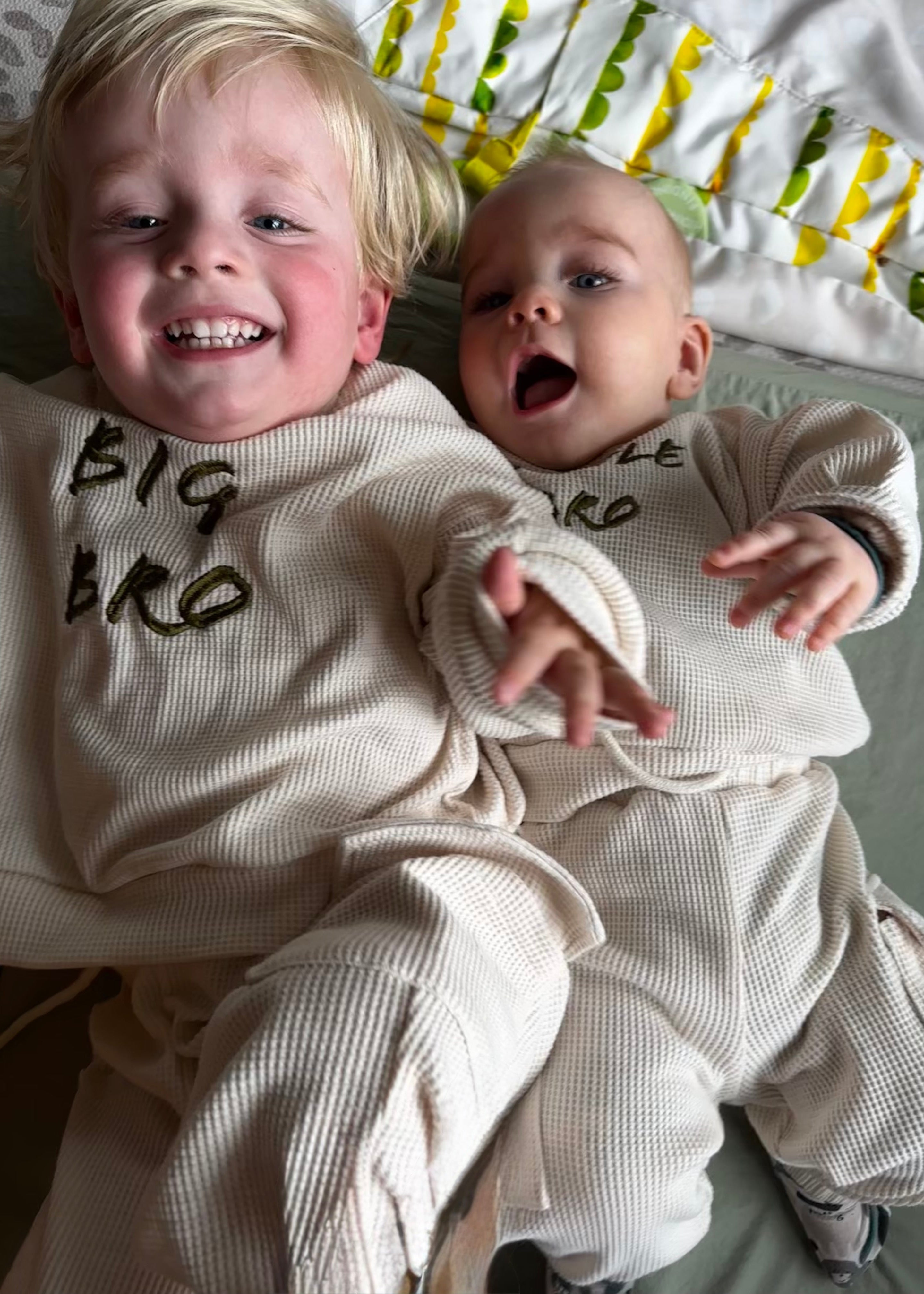 Big Brother Jogger Set | Toddler & Boys Matching Sibling Outfits
