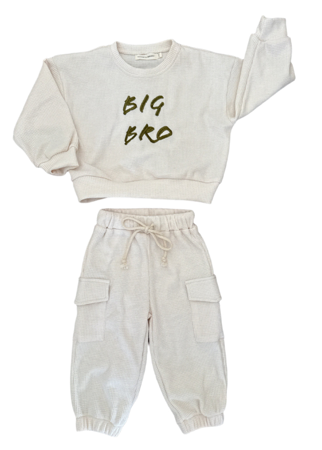 Big Brother Jogger Set | Toddler & Boys Matching Sibling Outfits