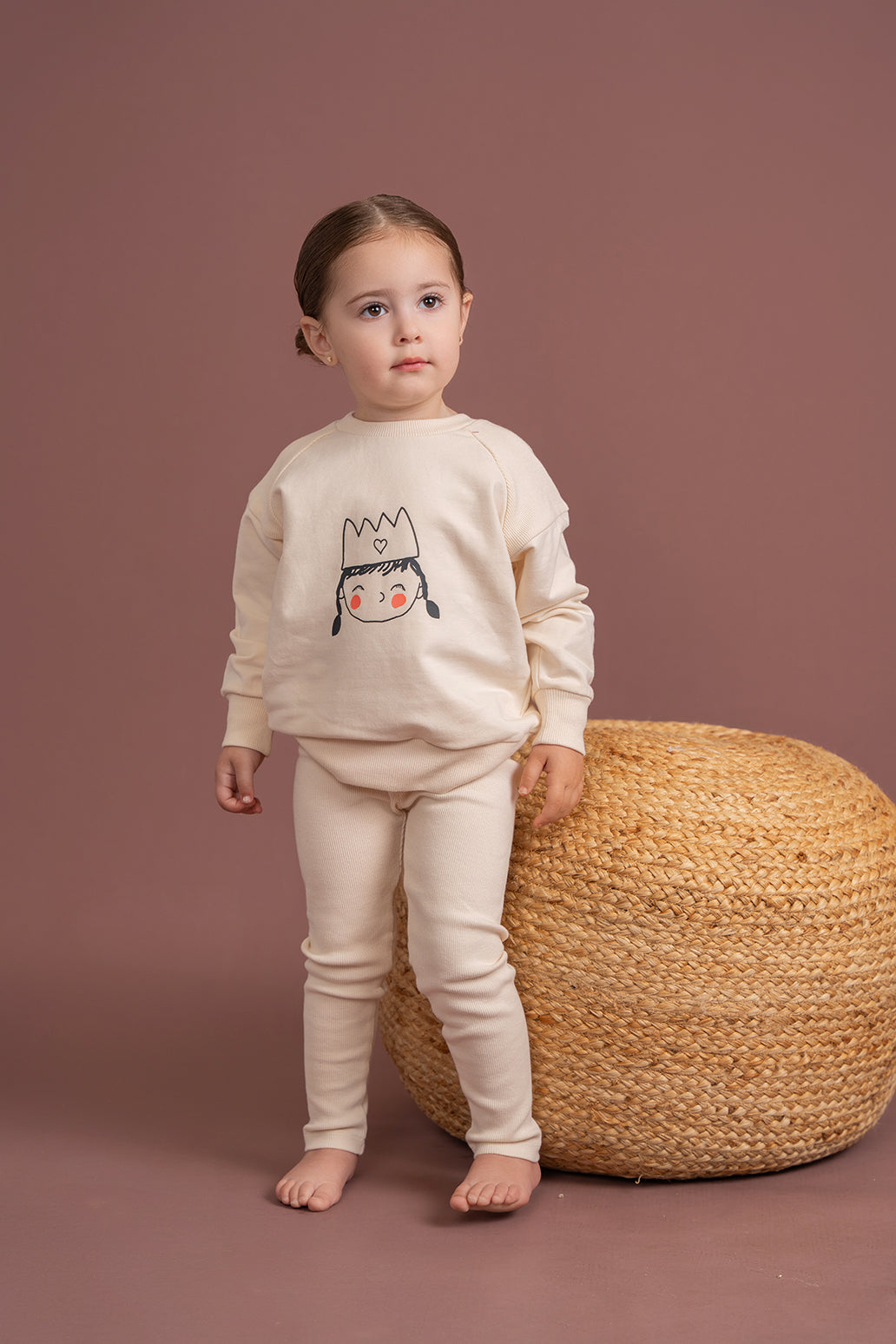 Crown Print 2Pc Set