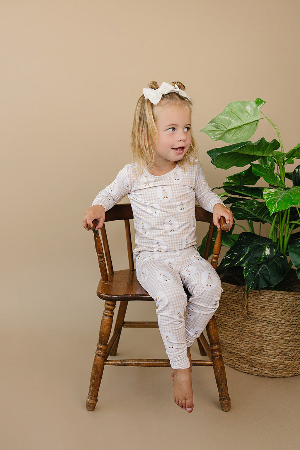 Bamboo Two Piece Set | Gingham & Goose