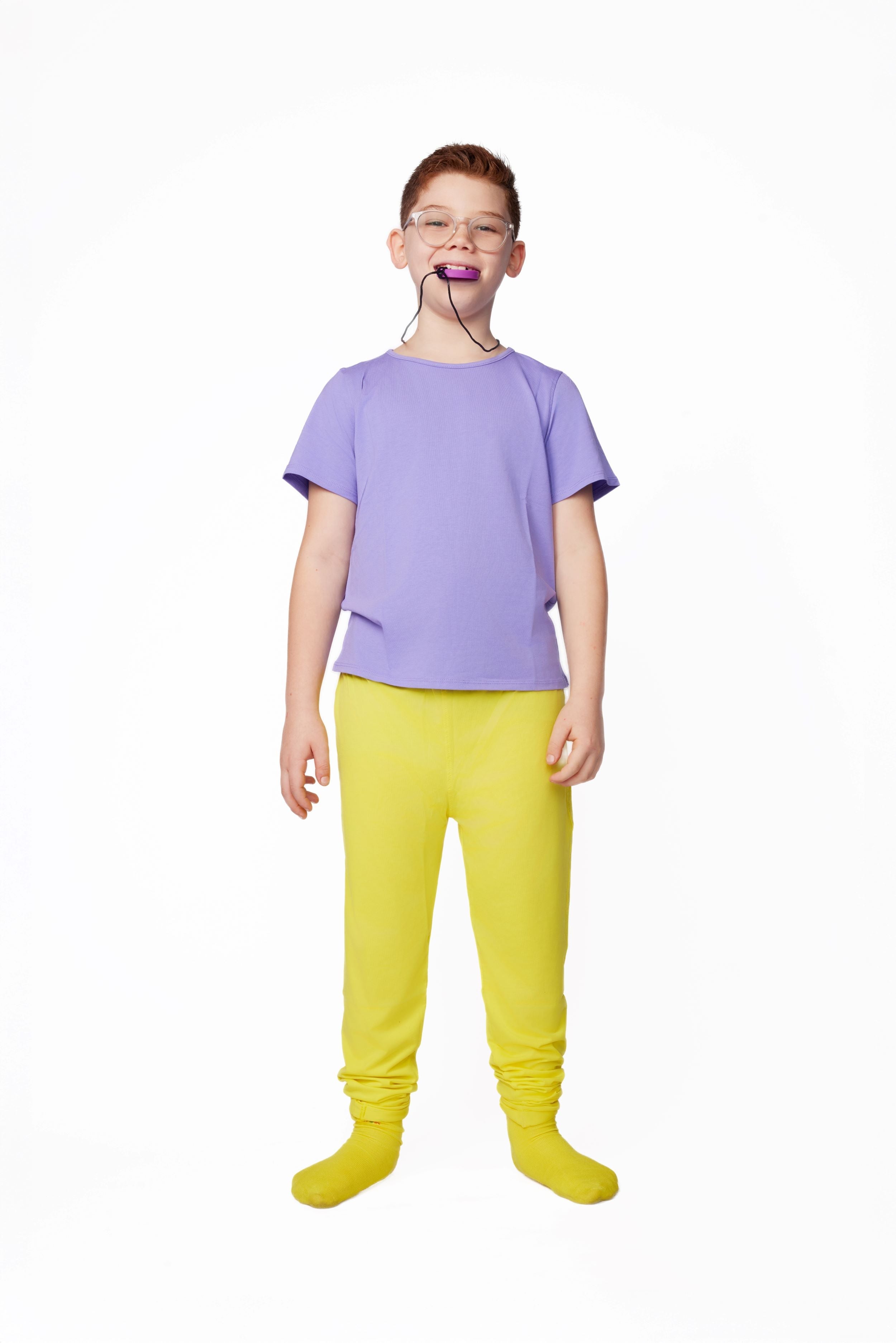 The Everyday Sensory Friendly Peri Tee w Chewy Necklace