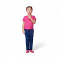 The Everyday Sensory Friendly Pink Tee w Chewy Necklace