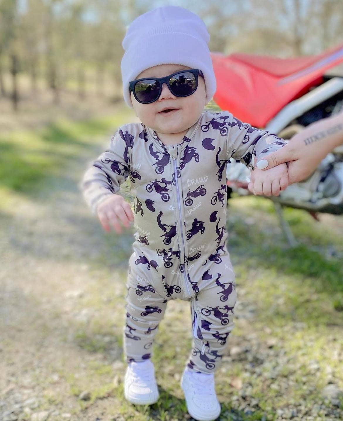 Dirt Bike Tricks Pajamas