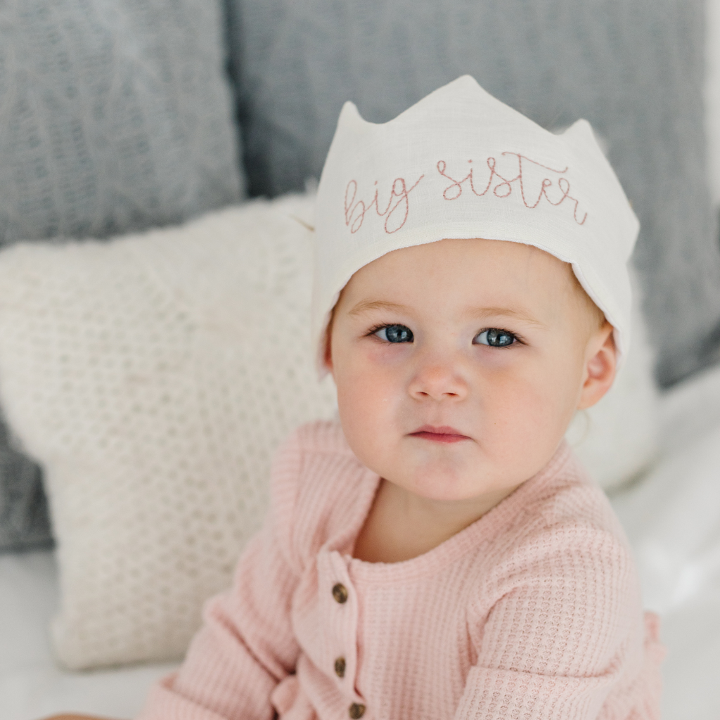 New Big Sister Crown - A Unique & Special Gift for a Proud New Sibling
