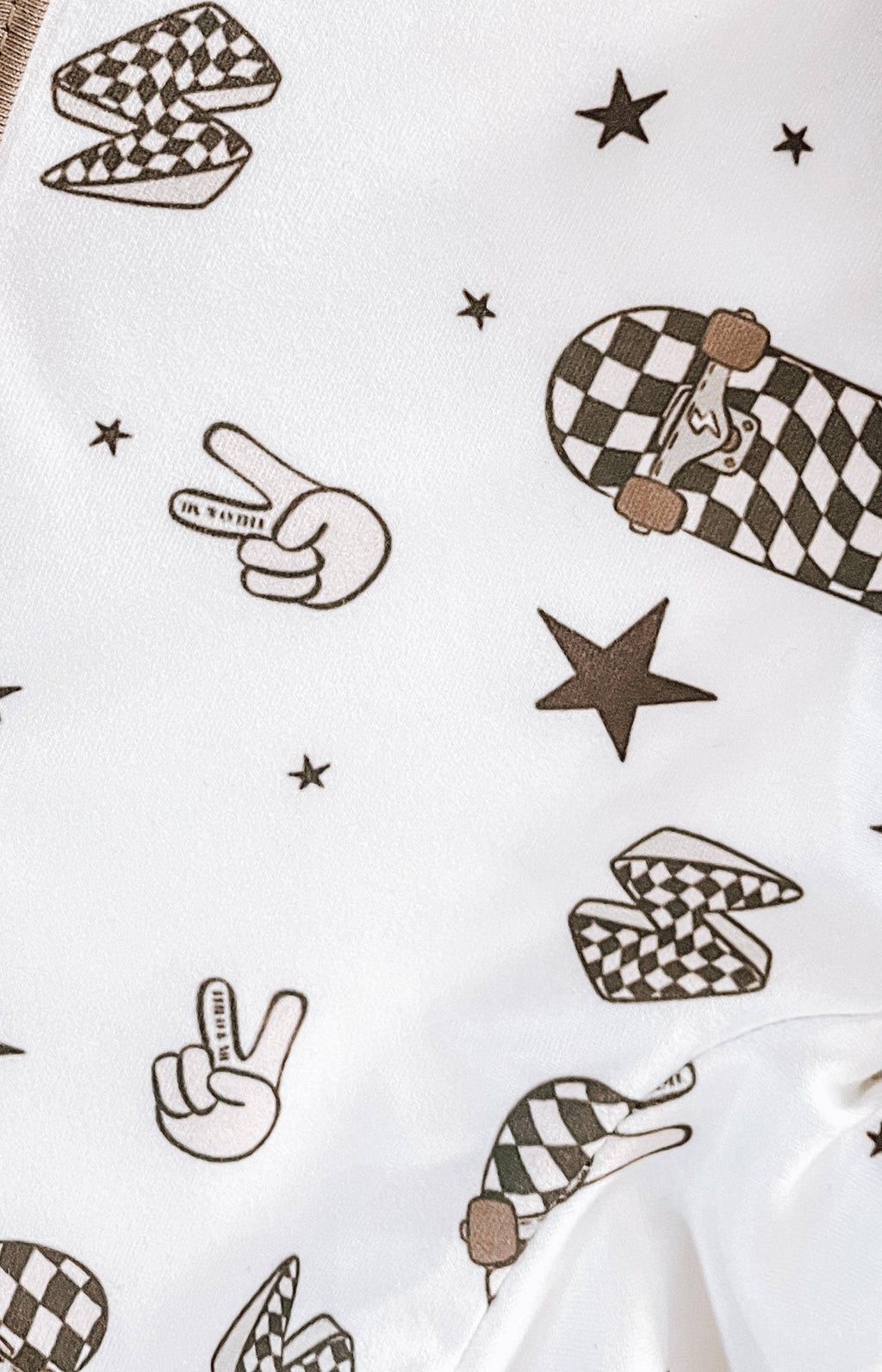 Checker Skate Board Pajamas