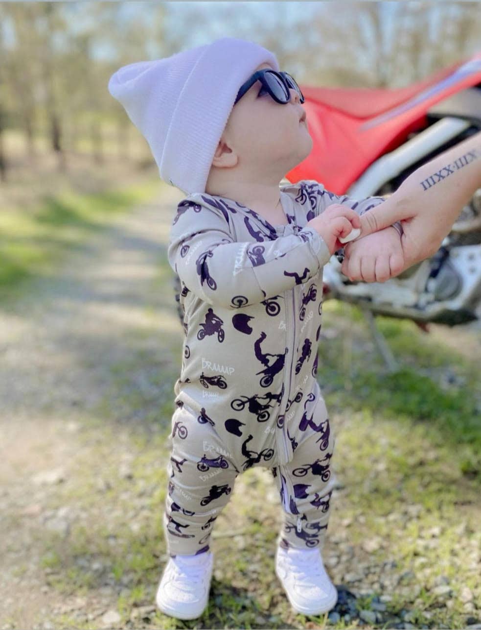 Dirt Bike Tricks Pajamas