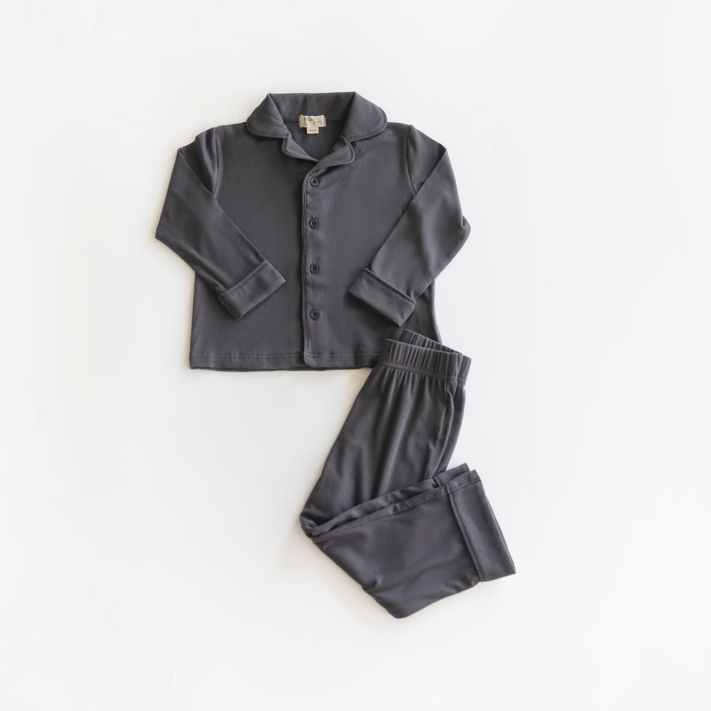 Essential Ribbed Pajama Set - More Colors Available