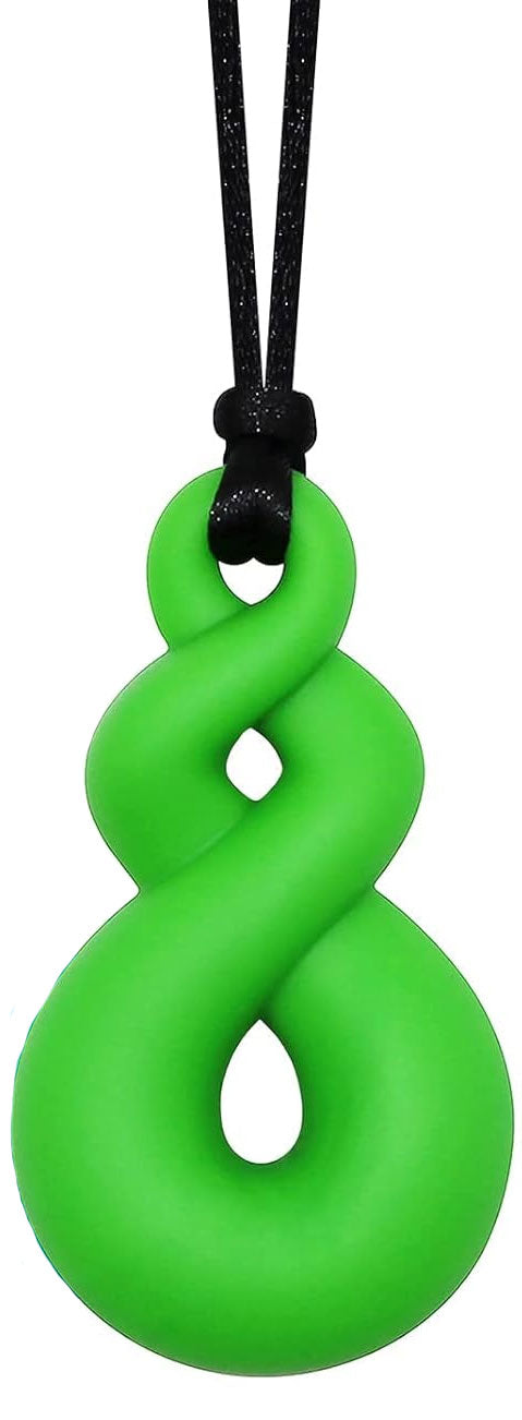 The Everyday Sensory Friendly Green Tee w Chewy Necklace Bundle