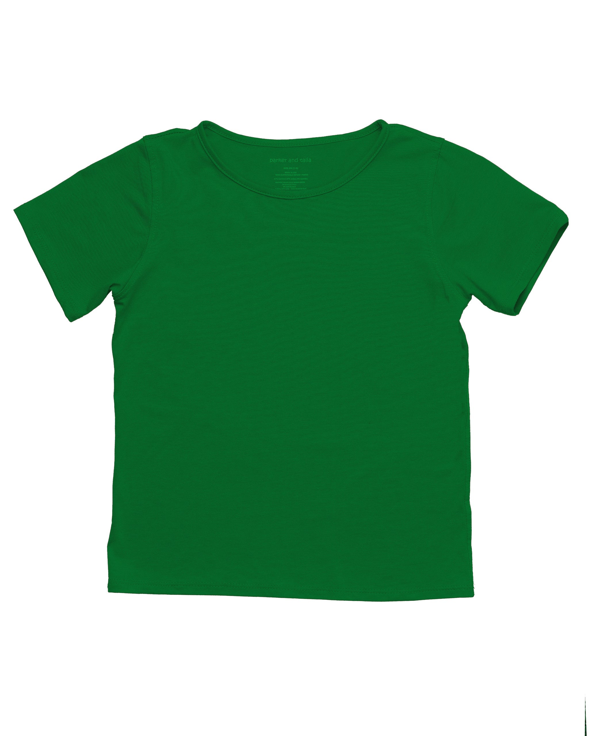 The Everyday Sensory Friendly Green Tee w Chewy Necklace Bundle