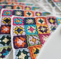 3-in-1 Crochet Granny Square Bandana