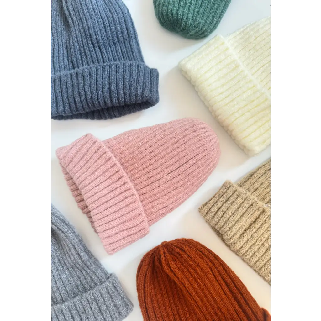 Ribbed Beanie Hat