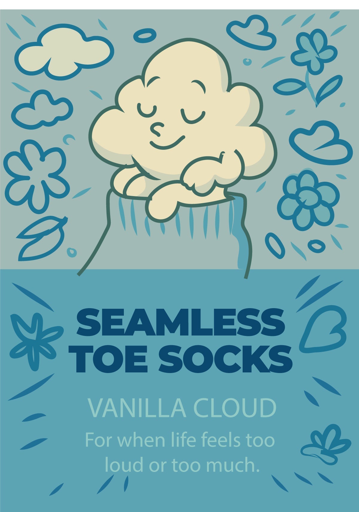 SmoothToe™ Ankle Socks – Single Pair