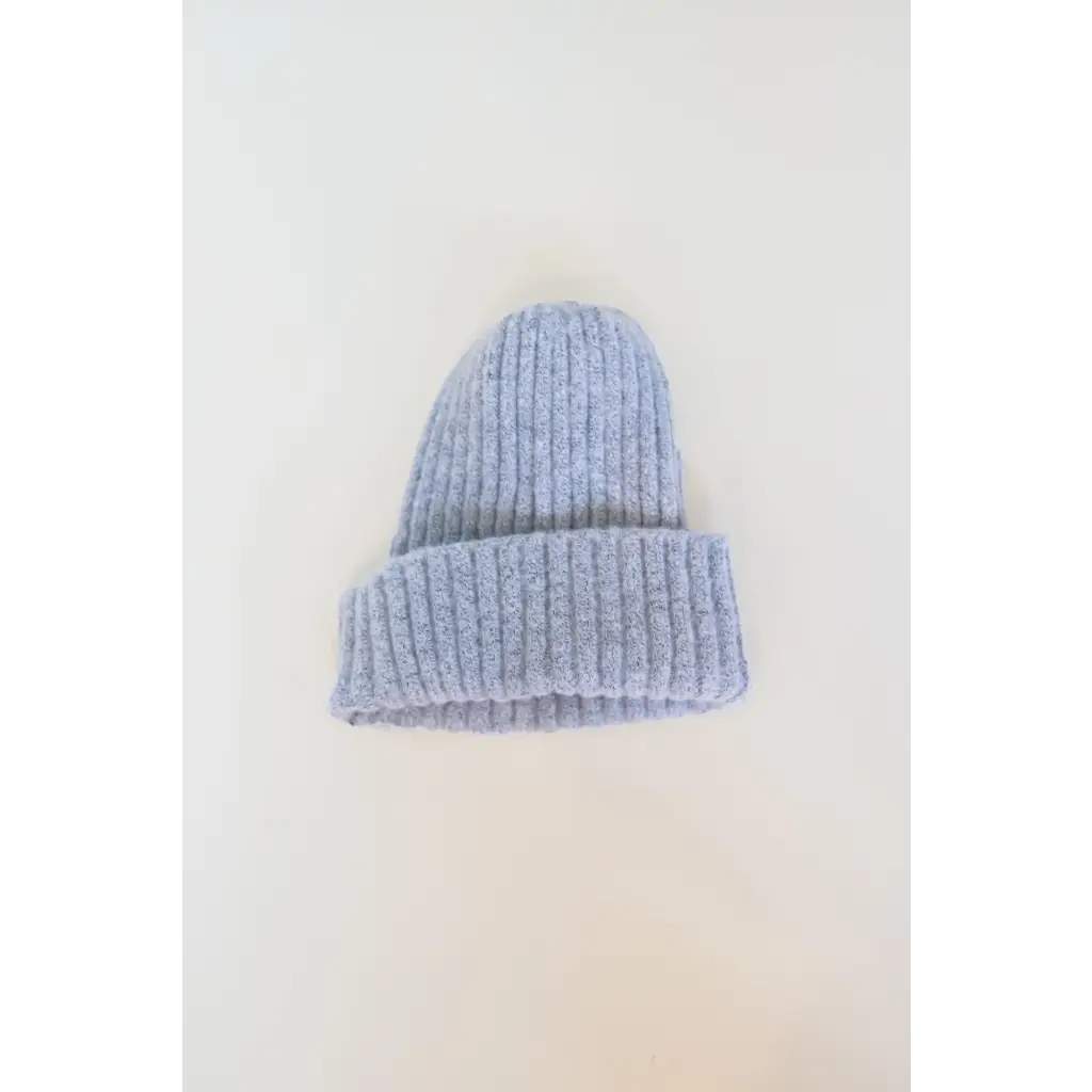 Ribbed Beanie Hat