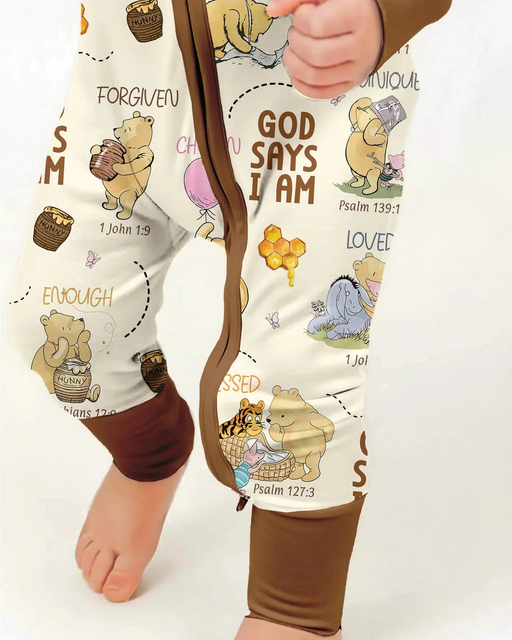 God Says I Am – Little Blessings Bamboo Convertible Zippy